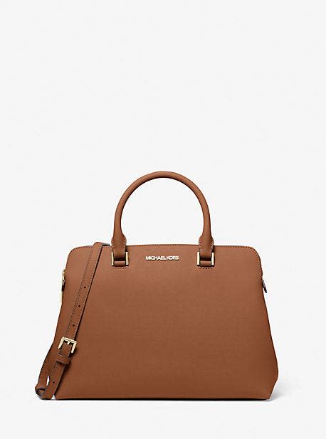 MICHAEL Michael Kors Idina Medium Leather Satchel 